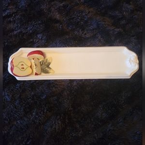 Kuldun & Bogle Vintage Apple Motif Tray